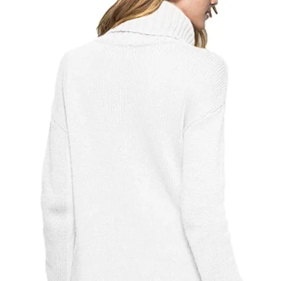 Off-White long turtle neck sweater - Size M - NWOT - Picture 3 of 9